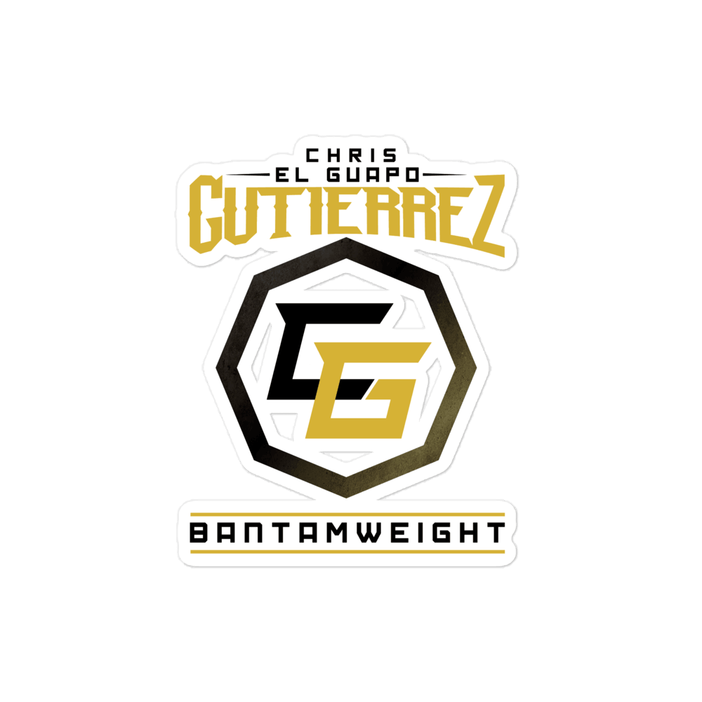 Chris Gutierrez "El Guapo" sticker - Fan Arch