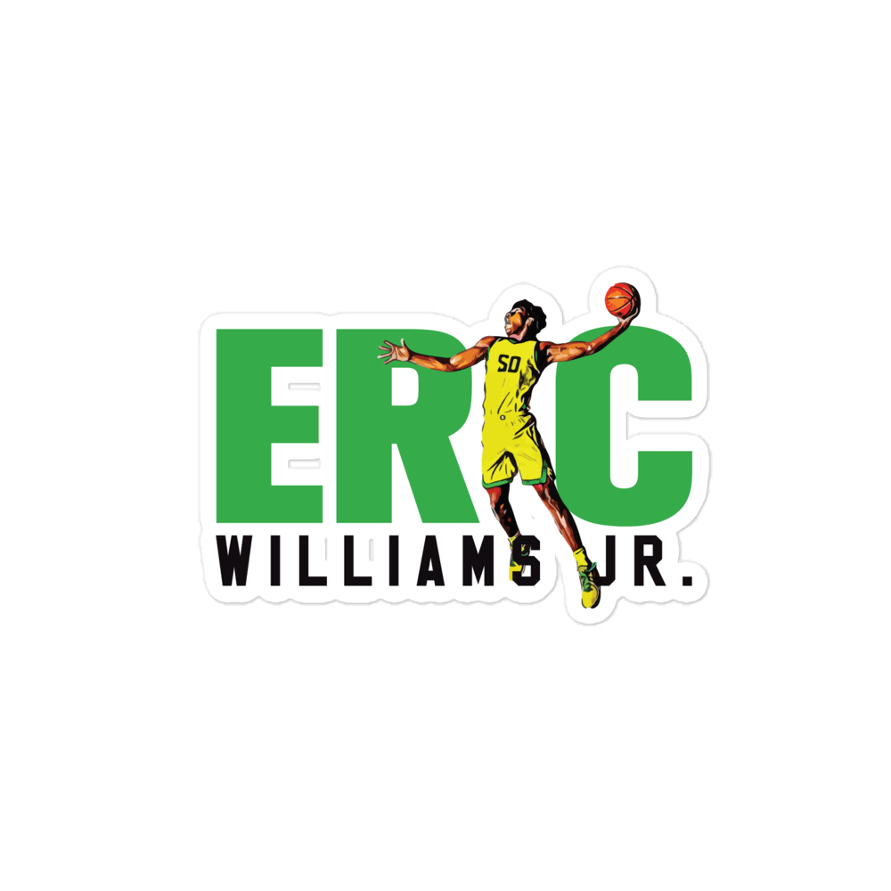 Eric Williams Jr. "Lift Off" sticker - Fan Arch