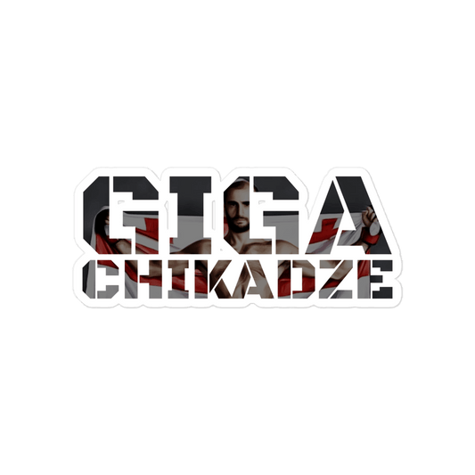 Giga Chikadze "Fight Night" sticker - Fan Arch