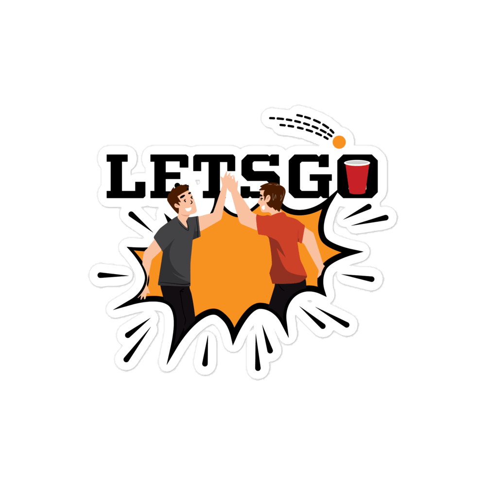 Hullet Brothers "Let's Go" sticker - Fan Arch