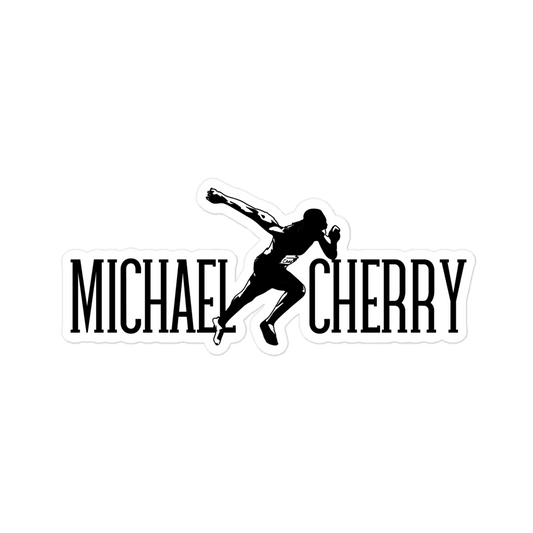 Michael Cherry "Runner" sticker - Fan Arch