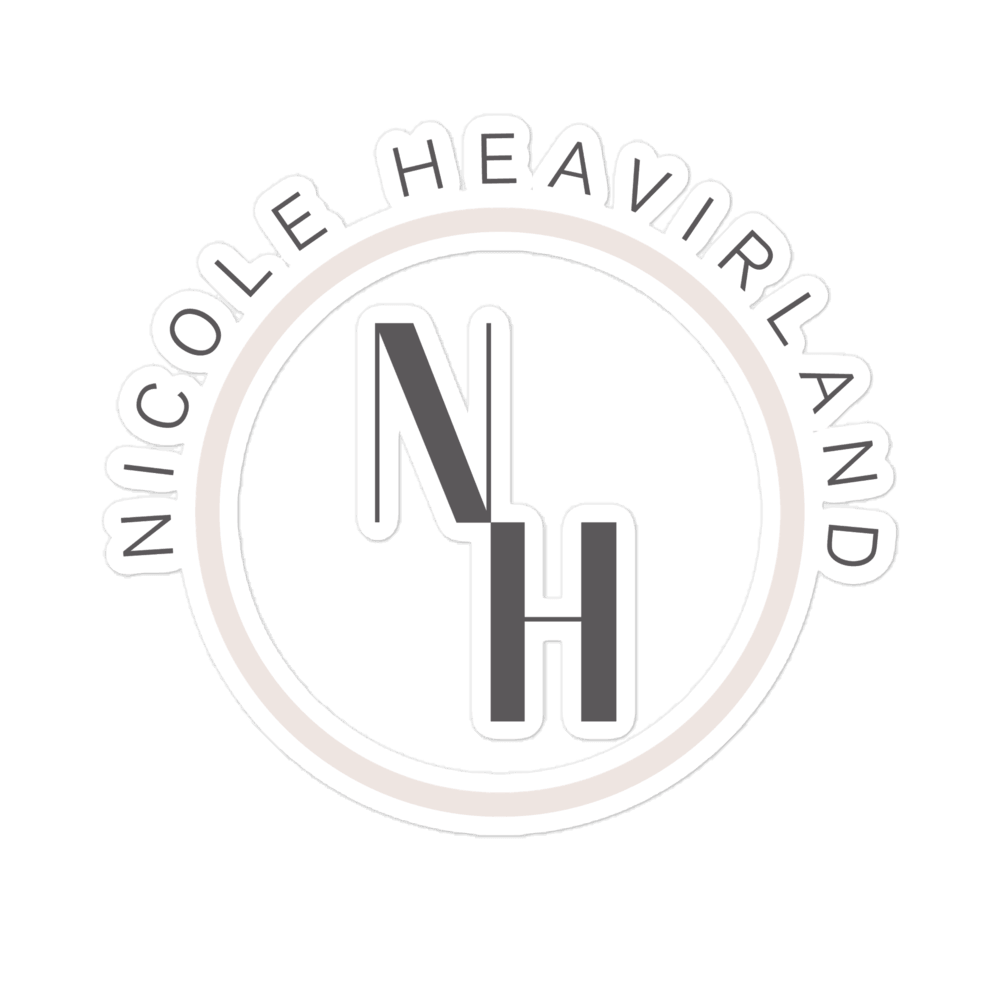 Nicole Heavirland " NH " sticker - Fan Arch