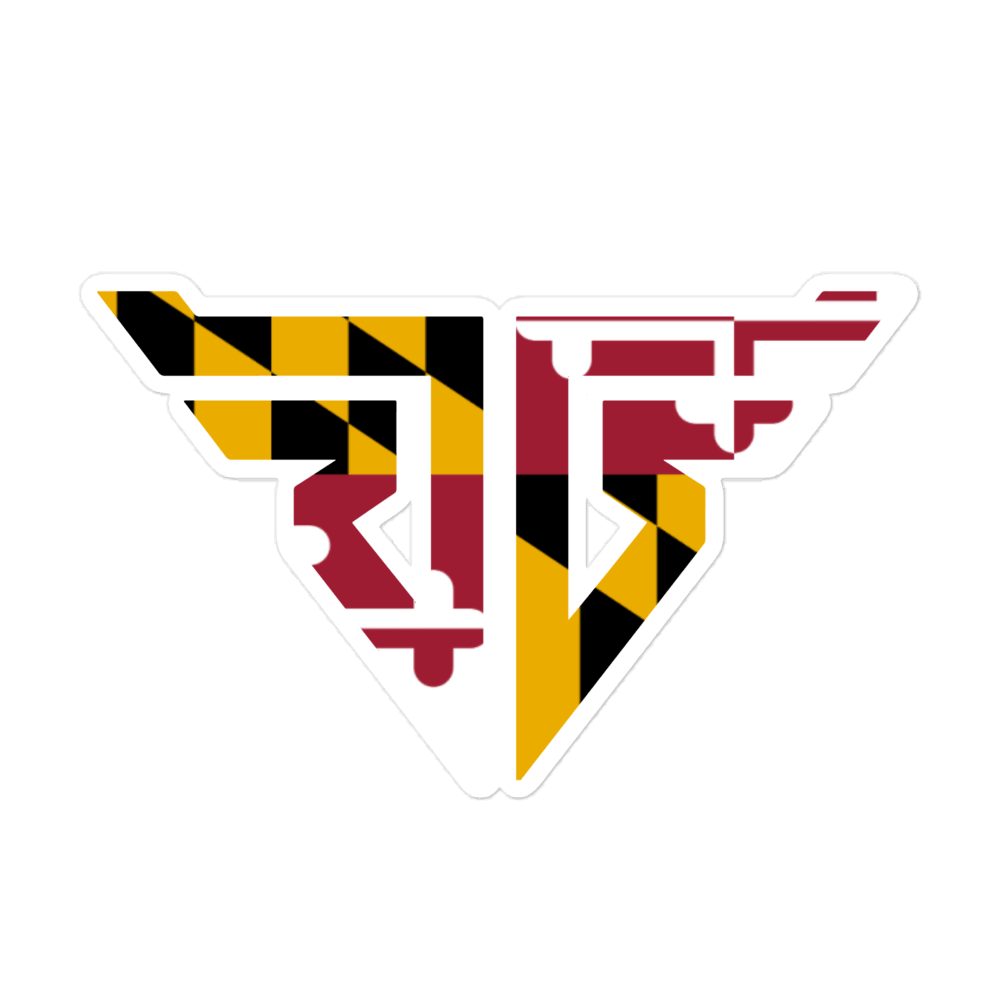 Ty Johnson "Maryland" sticker - Fan Arch