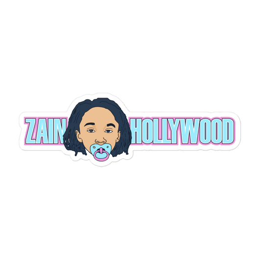 Zain Hollywood "Pacifier" sticker - Fan Arch