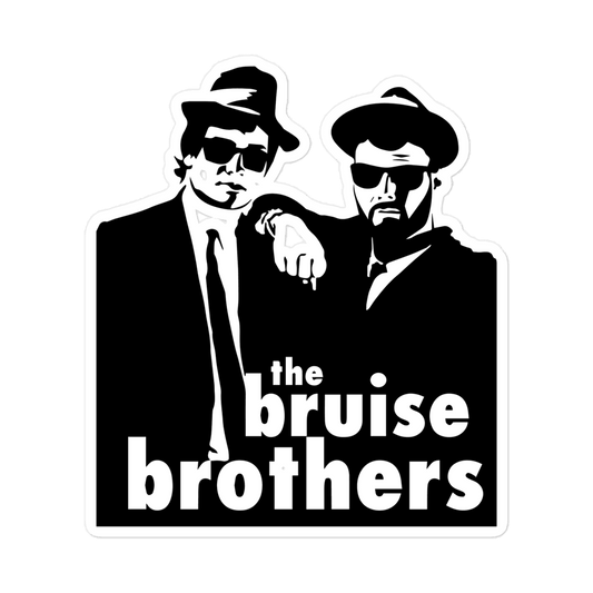 The Bruise Brothers " TBB " sticker - Fan Arch