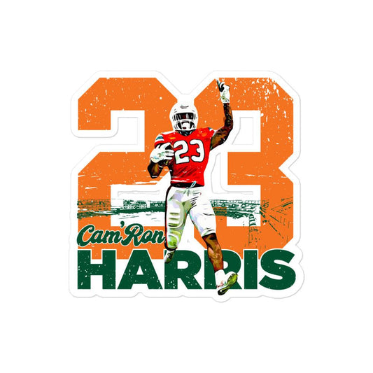 Cam Harris "23" sticker - Fan Arch