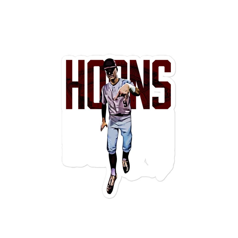 Jack Moss "Horns Down" stickers - Fan Arch