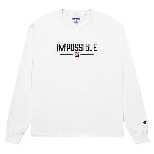 Shaun Weiss "Im'possible" Champion Long Sleeve Shirt - Fan Arch