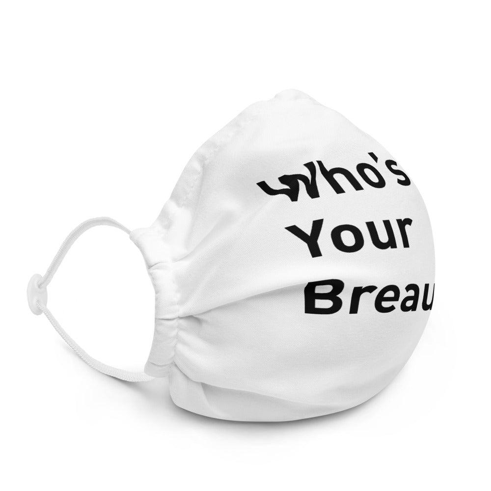 Delvin Breaux "Who's your Breaux" mask - Fan Arch