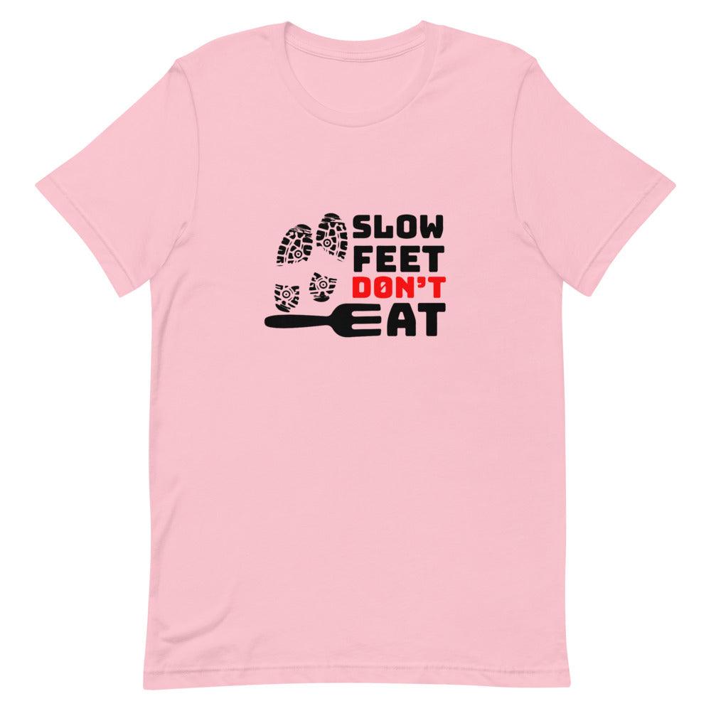 Monte Gaddis “Slow Feet Don’t Eat” T-Shirt - Fan Arch