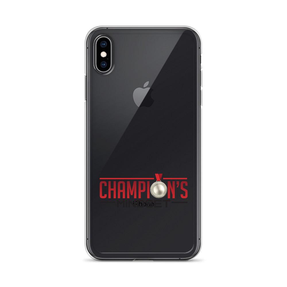 Coby Miller "Champion's Mindset" iPhone Case - Fan Arch