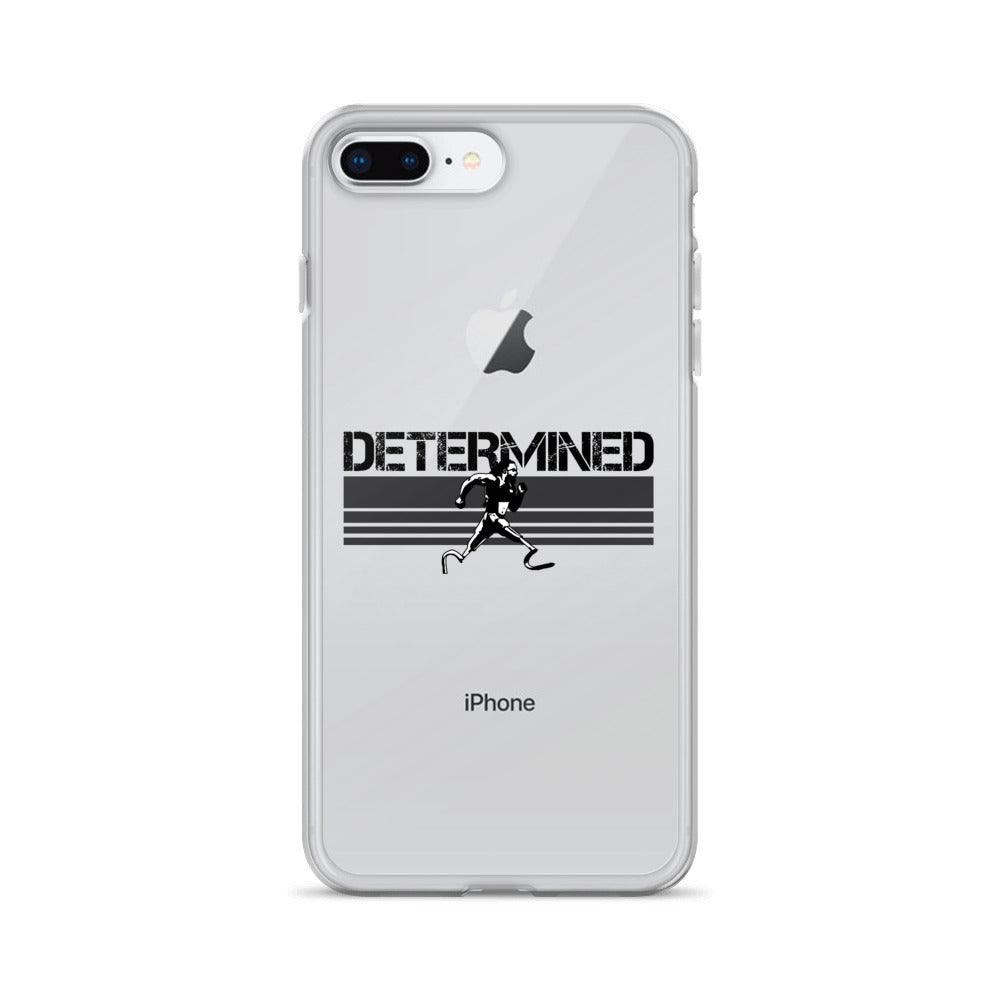 Regas Woods “Determined” iPhone Case - Fan Arch