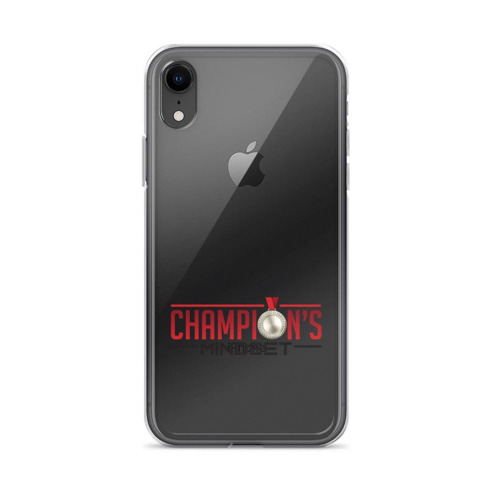 Coby Miller "Champion's Mindset" iPhone Case - Fan Arch