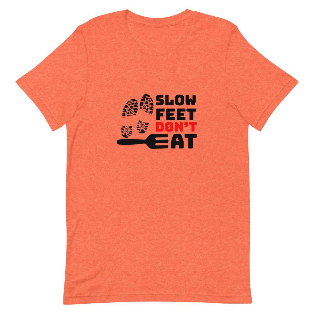 Monte Gaddis “Slow Feet Don’t Eat” T-Shirt - Fan Arch