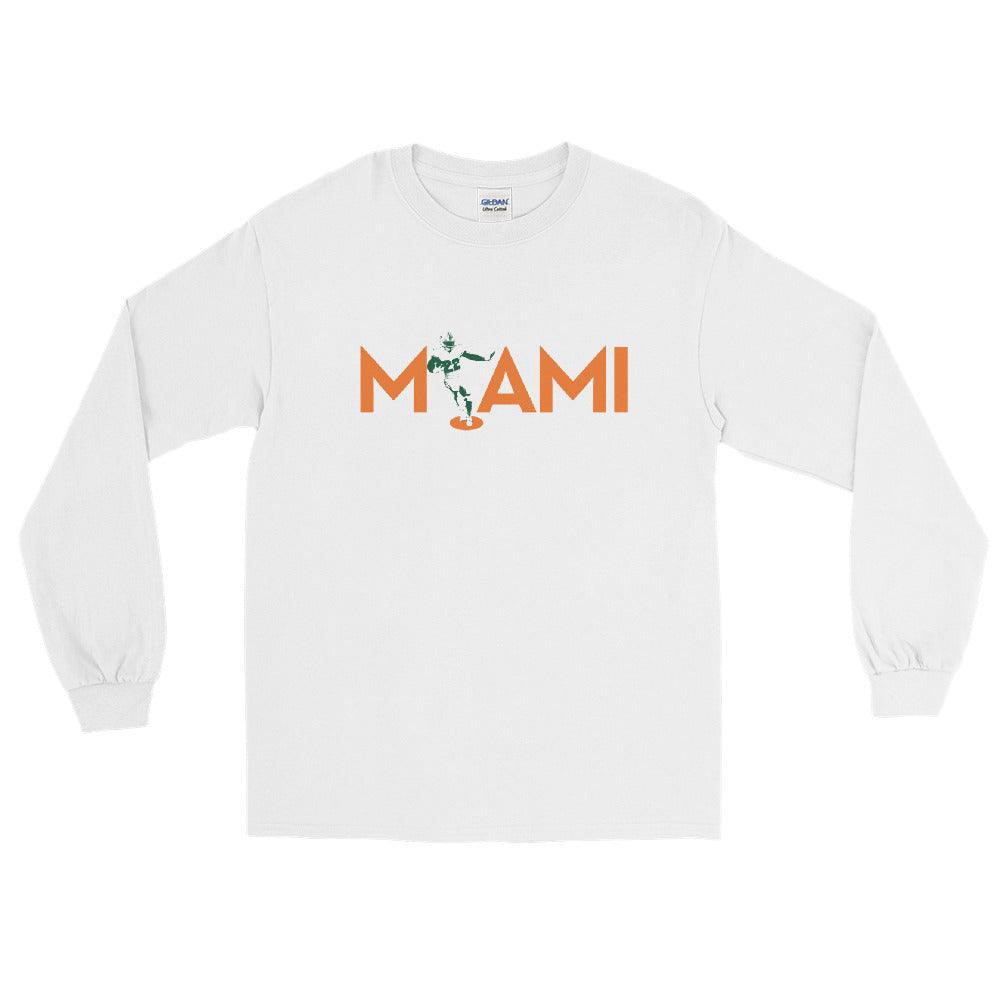 Mark Walton "MIAMI" Long Sleeve Shirt - Fan Arch