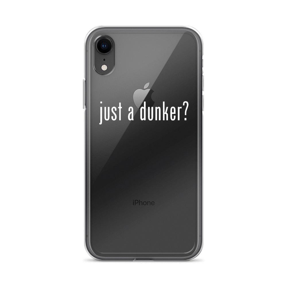 Chris Staples "Just A Dunker?" iPhone Case - Fan Arch