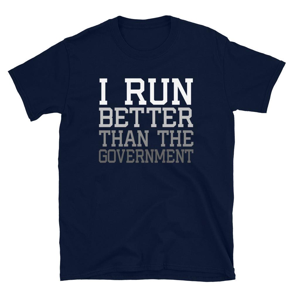 I Run "GOV'T" T-Shirt - Fan Arch