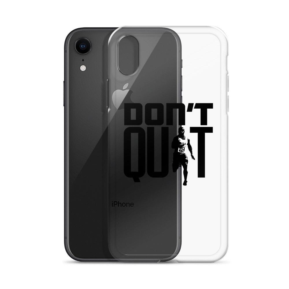 Coby Miller "Don't Quit" iPhone Case - Fan Arch