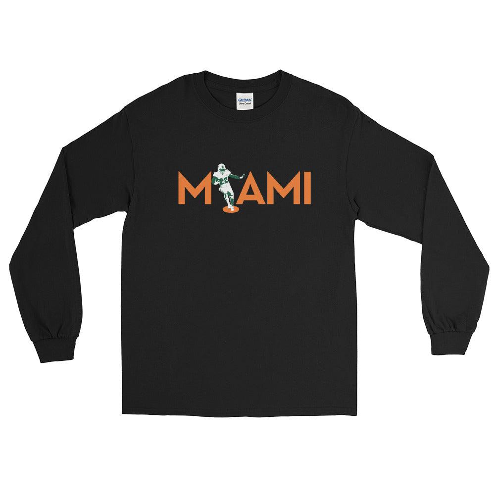 Mark Walton "MIAMI" Long Sleeve Shirt - Fan Arch