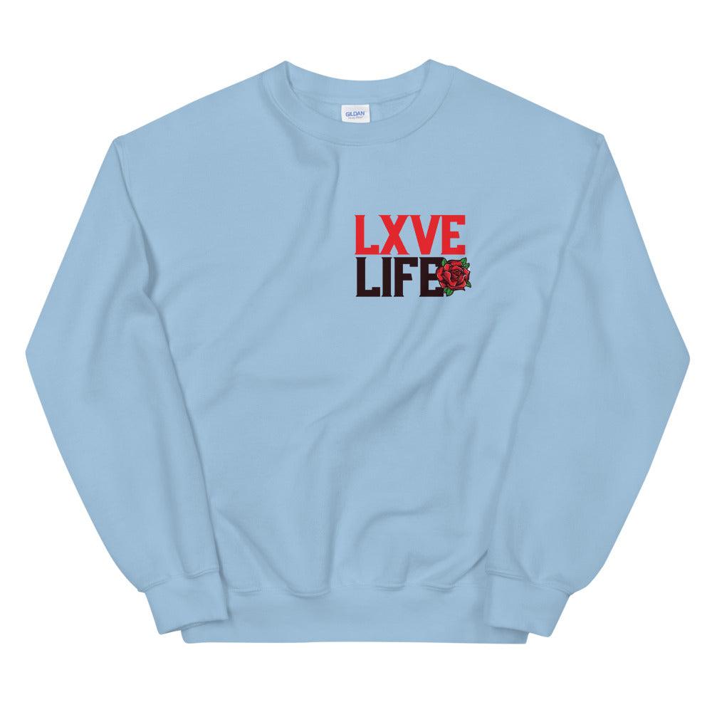 Channing Stribling "LXVE LIFE" Sweatshirt - Fan Arch