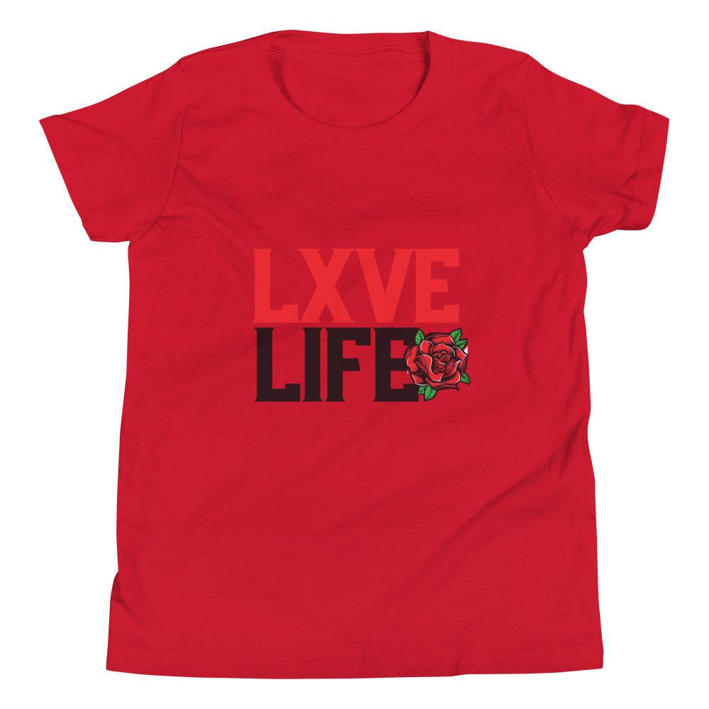 Channing Stribling "LXVE LIFE" Youth T-Shirt - Fan Arch