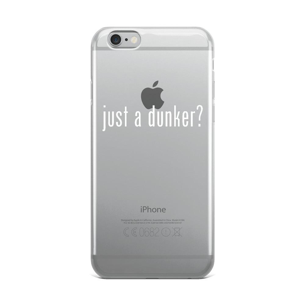 Chris Staples "Just A Dunker?" iPhone Case - Fan Arch