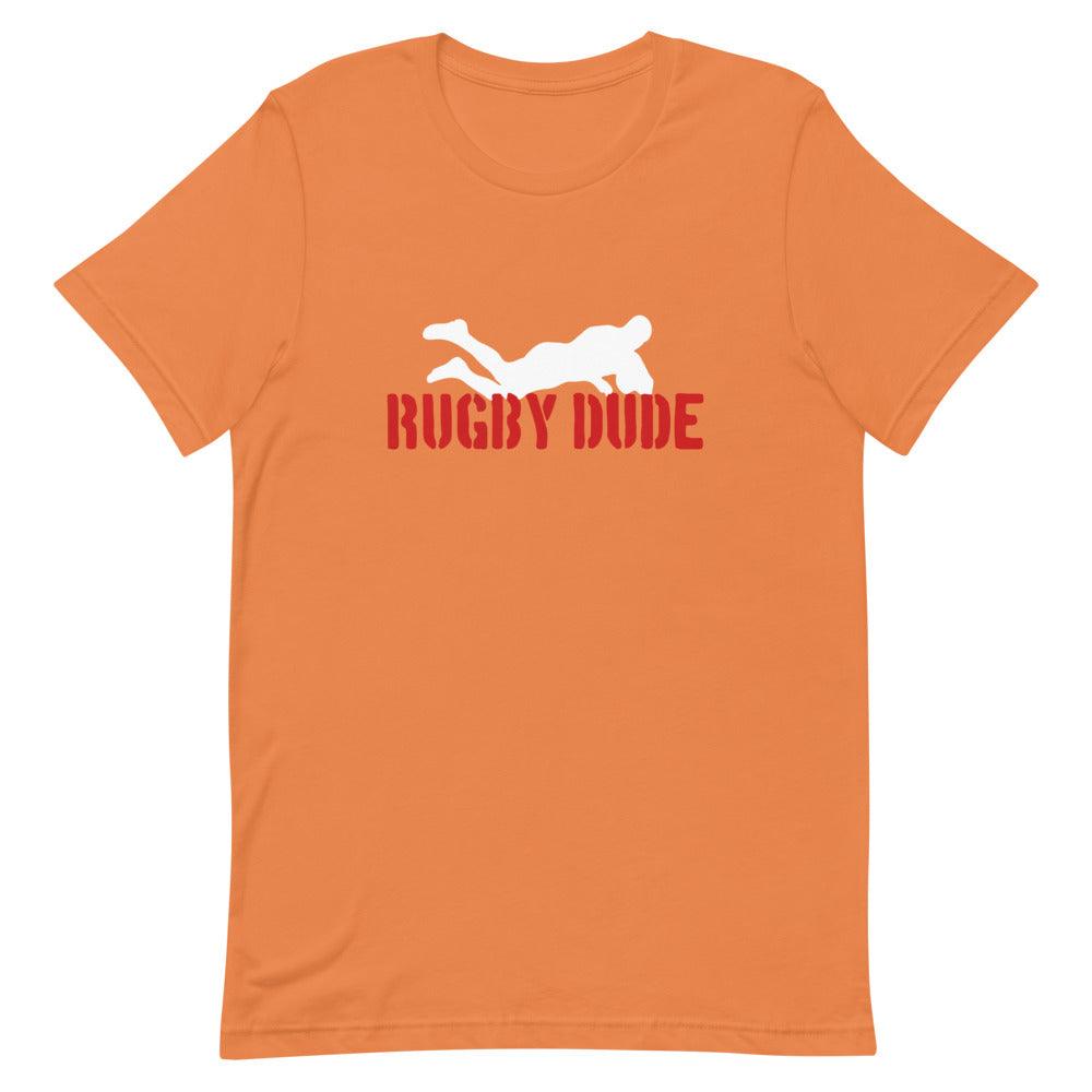 Monte Gaddis “Rugby Dude” T-Shirt - Fan Arch