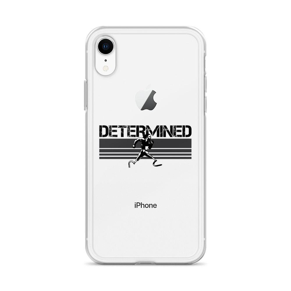 Regas Woods “Determined” iPhone Case - Fan Arch