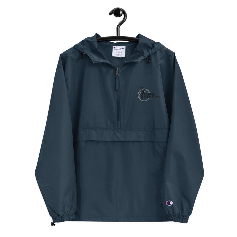 CS Embroidered Champion Packable Jacket - Fan Arch