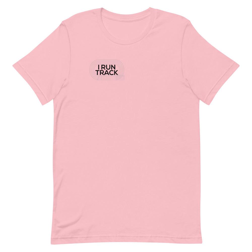 Muna Lee "I RUN TRACK" T-Shirt - Fan Arch