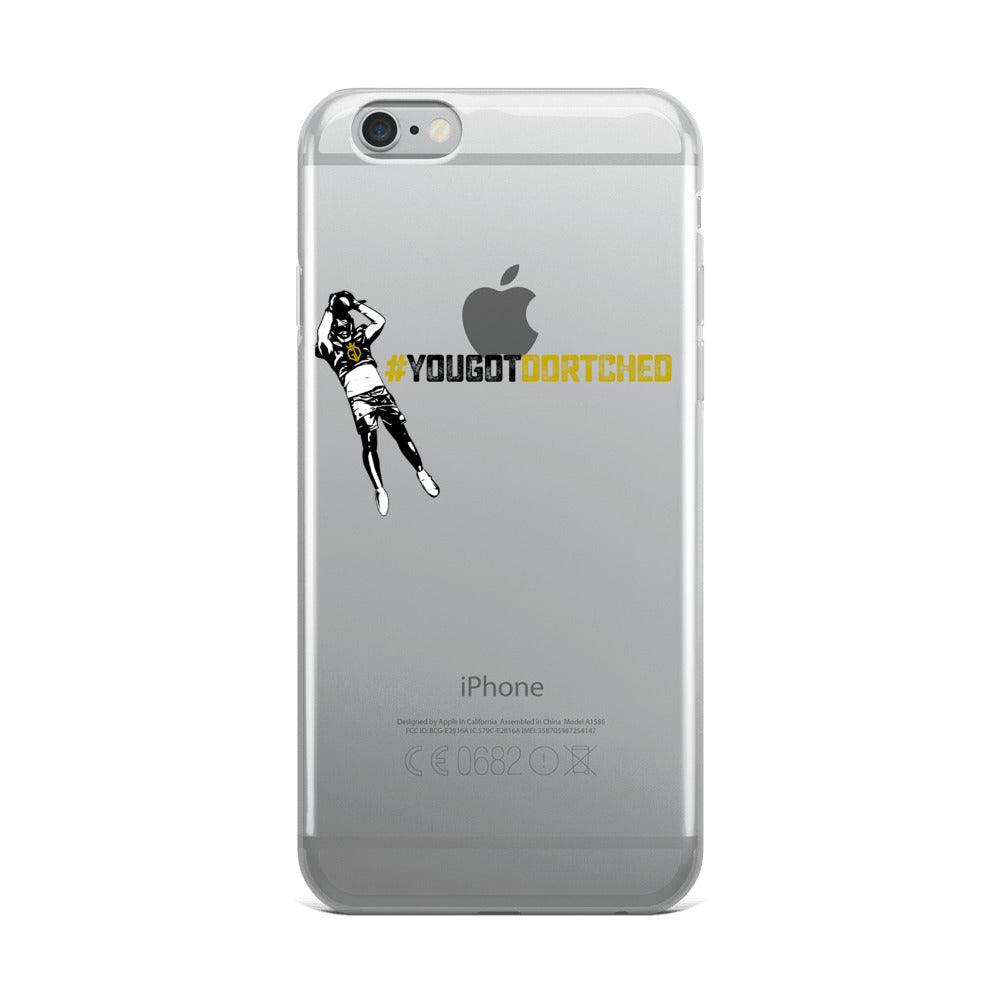 Greg Dortch"#YOUGOTDORTCHED" iPhone Case - Fan Arch