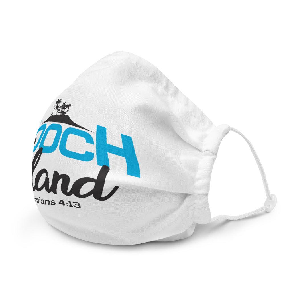 DeJuan Neal "Pooch Island" mask - Fan Arch