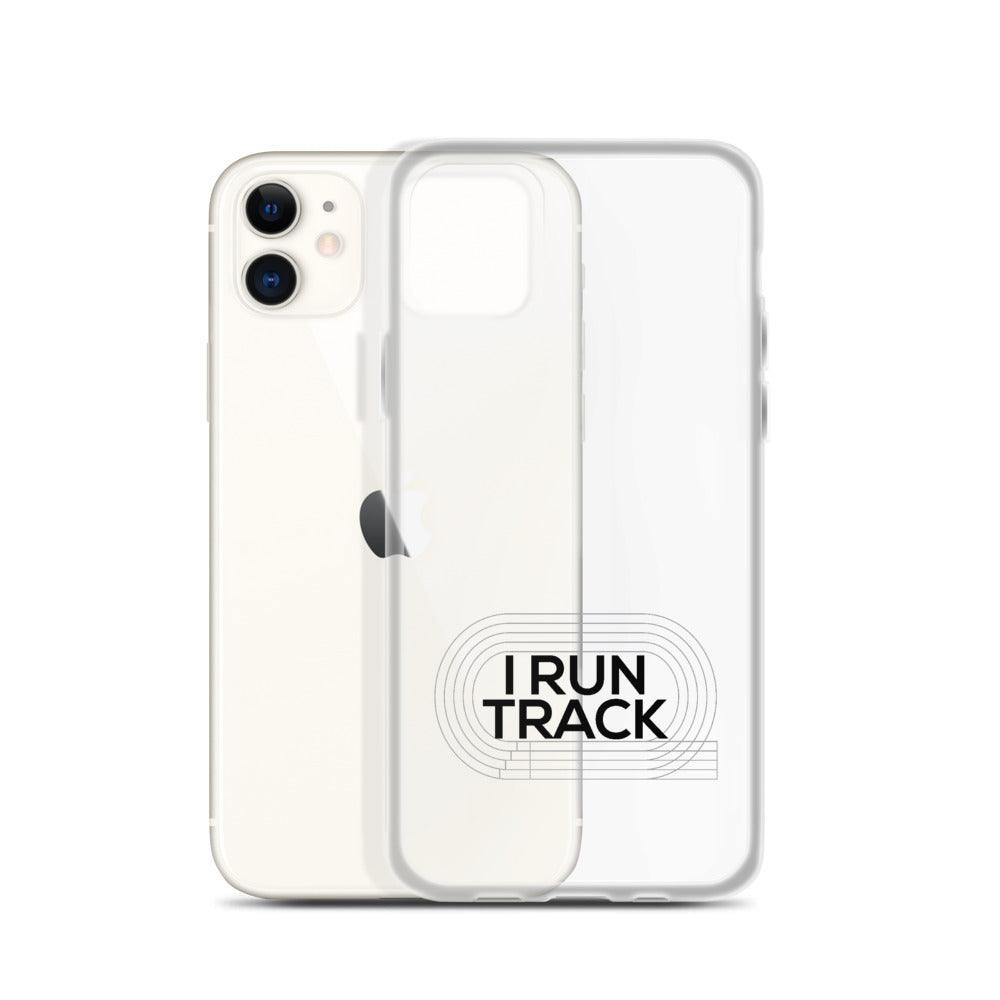 Muna Lee "I RUN TRACK"  iPhone Case - Fan Arch