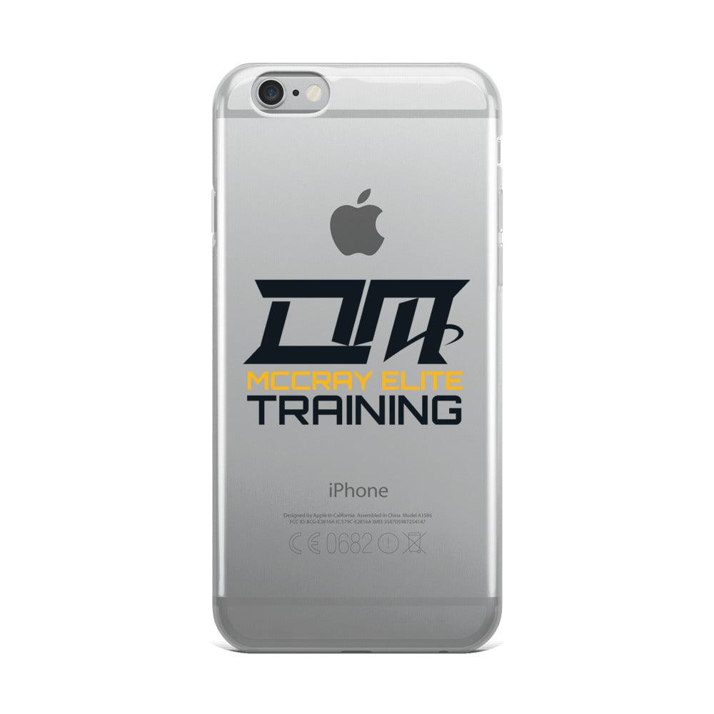 Demetrius McCray “Elite Training” iPhone Case - Fan Arch