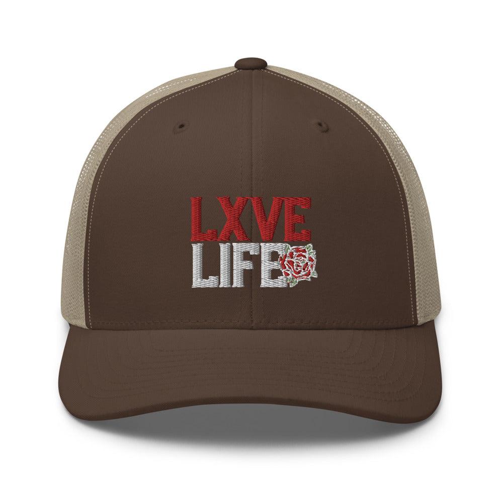 Channing Stribling "LXVE LIFE" Trucker Cap - Fan Arch