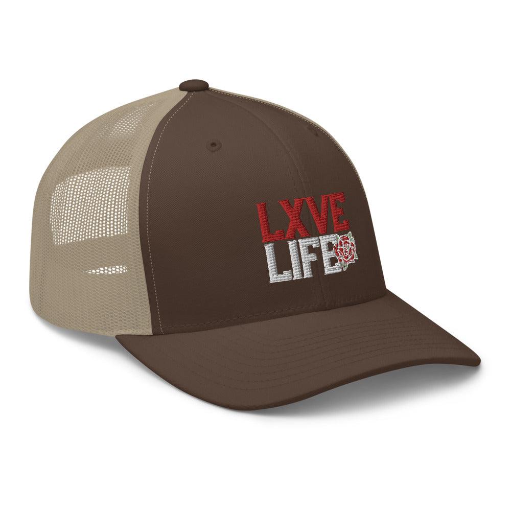 Channing Stribling "LXVE LIFE" Trucker Cap - Fan Arch