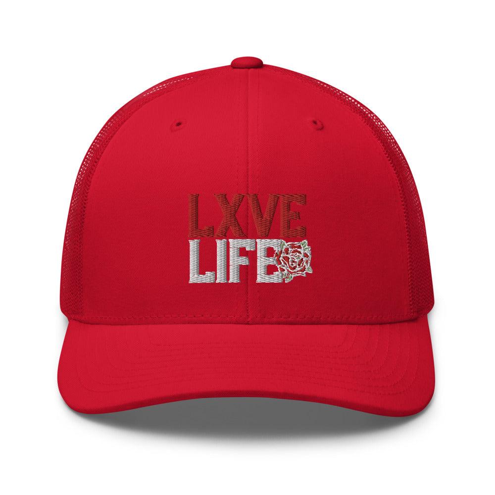 Channing Stribling "LXVE LIFE" Trucker Cap - Fan Arch