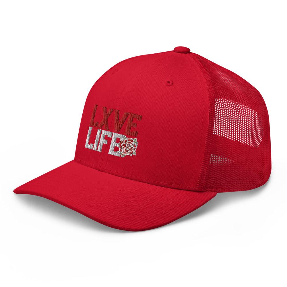 Channing Stribling "LXVE LIFE" Trucker Cap - Fan Arch