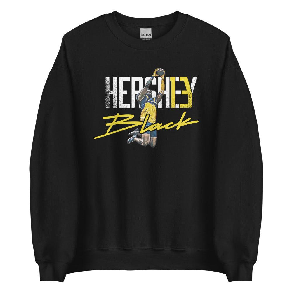 Hershey Black “Essential” Sweatshirt - Fan Arch