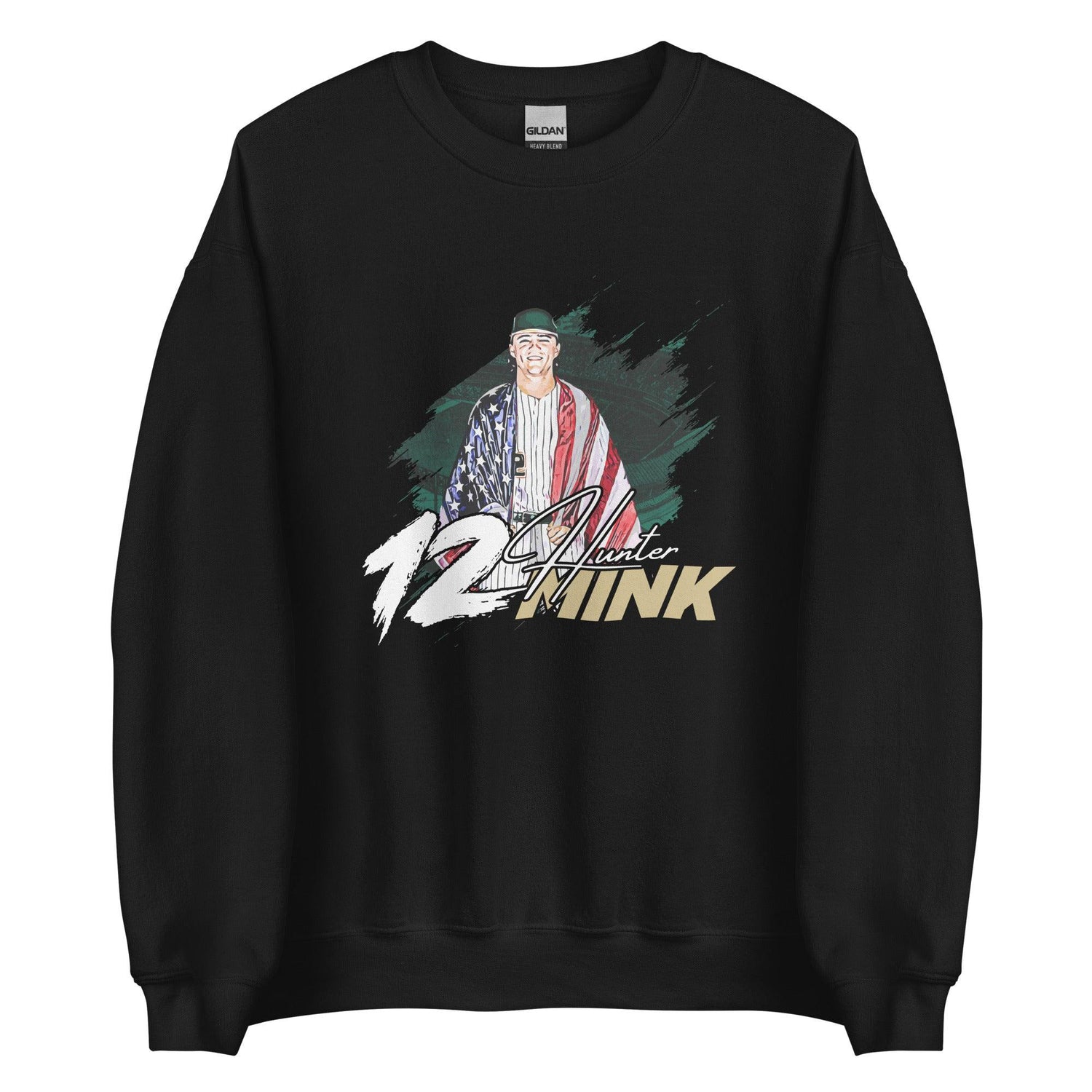 Hunter Mink "USA" Sweatshirt - Fan Arch