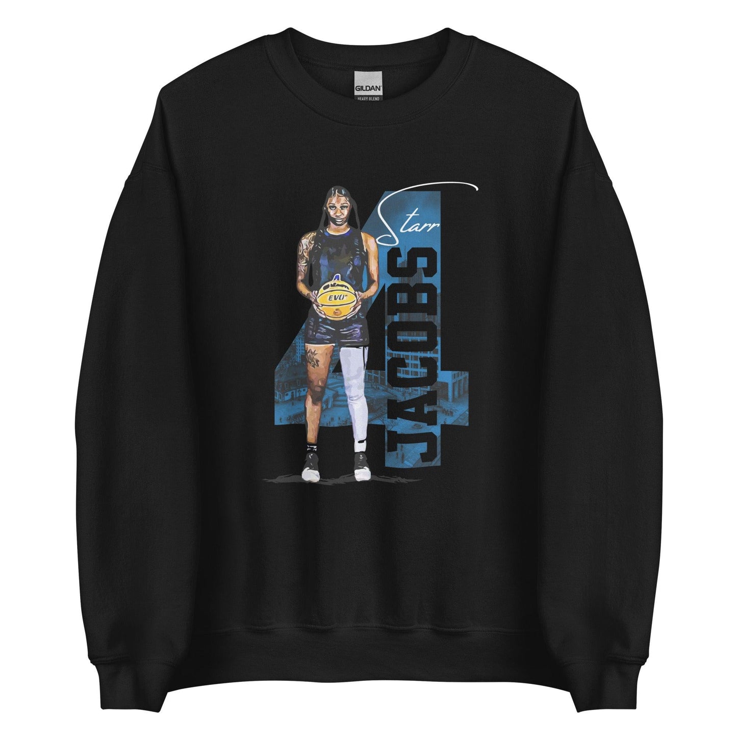 Starr Jacobs "Royalty" Sweatshirt - Fan Arch