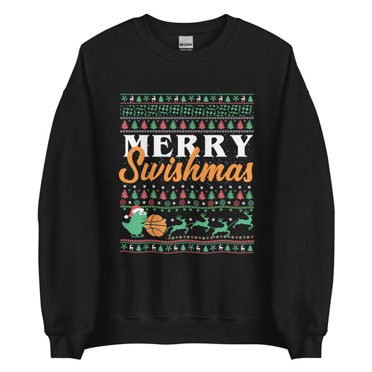 Ugly Holiday Sweaters “Merry Swishmas” - Fan Arch