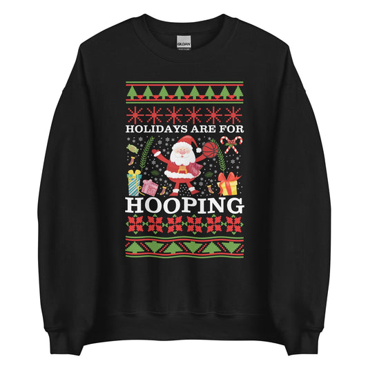 Ugly Holiday Sweaters “Always Hooping” - Fan Arch
