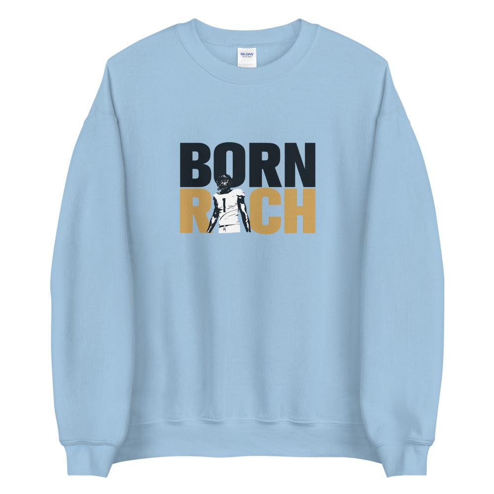 TJ Simmons "Born Rich" Sweatshirt - Fan Arch