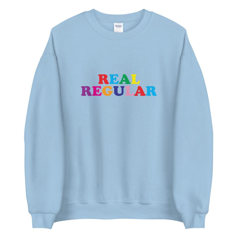 Traeshon Holden "Real Regular" Sweatshirt - Fan Arch