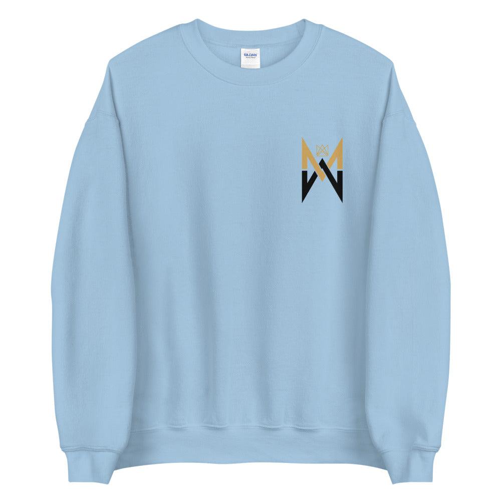 Malachi Wideman "MW" Sweatshirt - Fan Arch