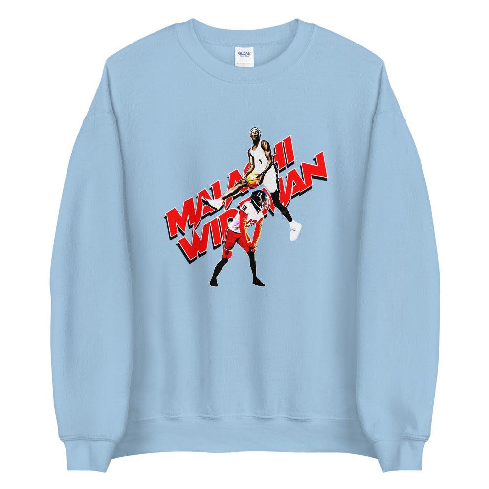 Malachi Wideman "Dual Threat" Sweatshirt - Fan Arch