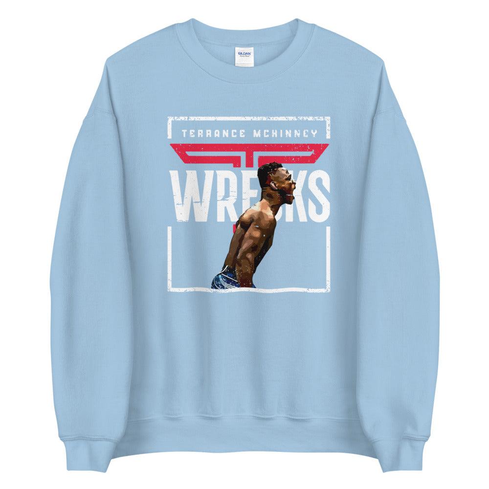 Terrance McKinney "Wreck Em" Sweatshirt - Fan Arch