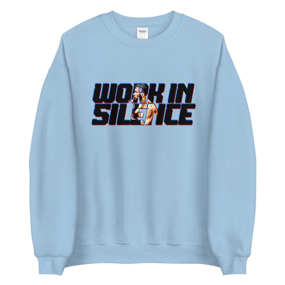 Saidyokub Kakhramonov "Work In Silence" Sweatshirt - Fan Arch