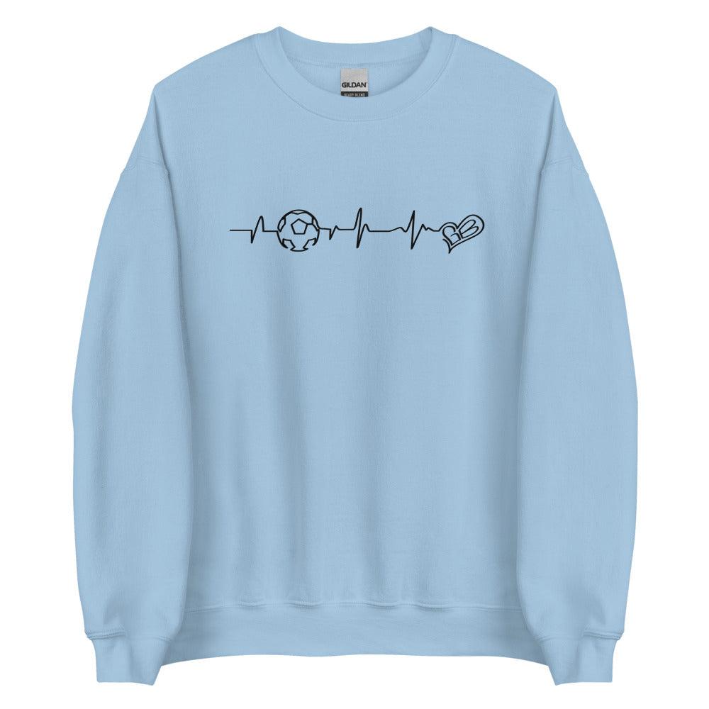 Gino Boscia “Heartbeat” Sweatshirt - Fan Arch